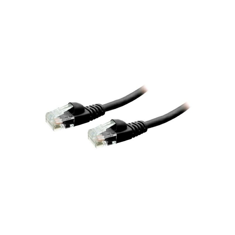 CAVO PATCHCORD UTP CAT6 0,5MT NERO