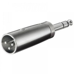 Adattatore microfonico xlr da spina 3 poli a spina jack 6,3 stereo KONELCO GBC 30564200