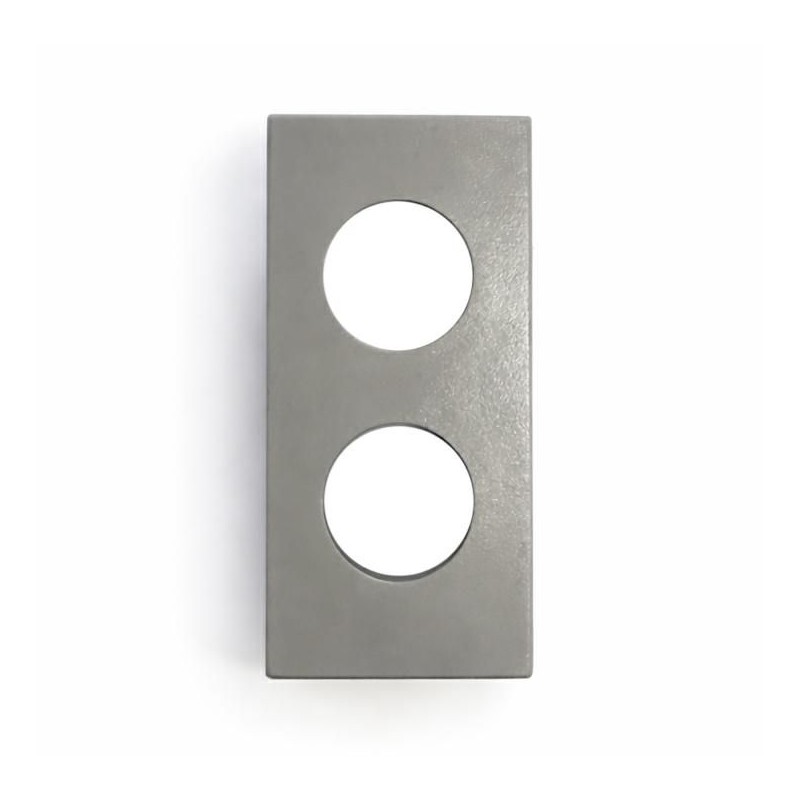 Adattatore per prese TV 2 fori Serie bticino MatixGO Grigio BT-MG-G2 FRACARRO 287833