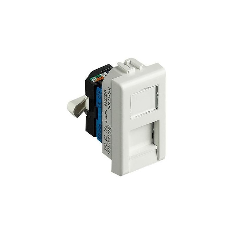 PRESA RJ45 TOOLLESS CAT 6 UTP MATIX BTICINO AM5979C6 PRESA RJ45 TOOLLESS CAT 6 UTP MATIX BTICINO AM5979C6