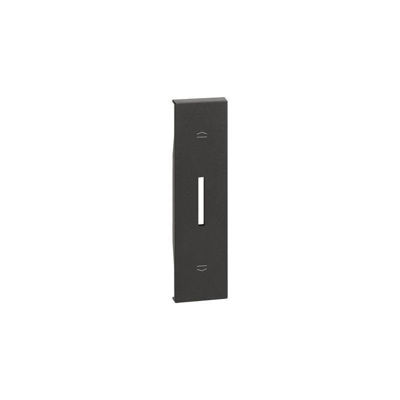 Cover Living Now per Comando Commutatore Tapparelle nero BTICINO KG06