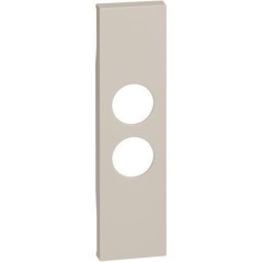 Cover Living Now per presa TV-SAT 1 Modulo sabbia BTICINO KM09