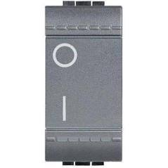 INTERRUTTORE BIPOLARE LIVING LIGHT BTICINO L4002N
