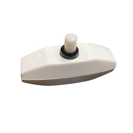 Interruttore Passafilo Bianco