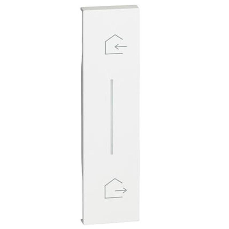 Cover Living Now Leave Back per Modulo Entra e Esci Bianca BTICINO KW40