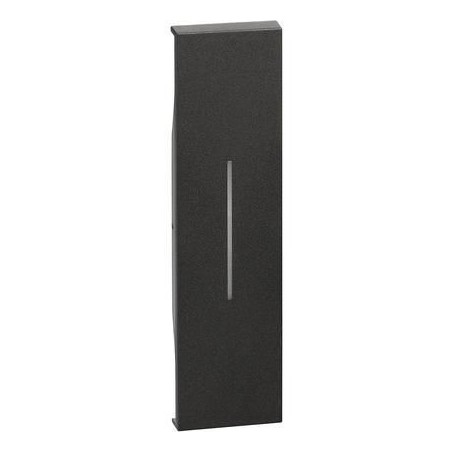 Cover Living Now per Comandi 1 modulo Nero BTICINO KG01