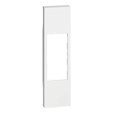 Cover Living Now per connettori RJ11/45 A/V Bianco BTICINO KW07