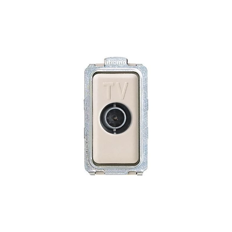 Presa Tv e Sat Magic diretta connettore maschio BTICINO 5202D Presa Tv e Sat Magic diretta connettore maschio BTICINO 5202D