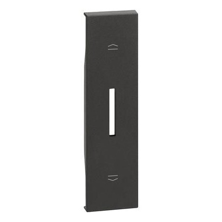 Cover Living Now per Comando Commutatore Tapparelle nero BTICINO KG06