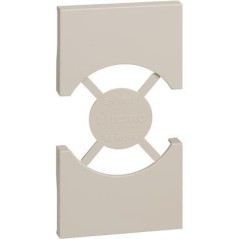 Cover Living Now per Presa Schuko 2 Moduli Sabbia BTICINO KM03