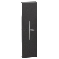 Cover Living Now per Comando Tapparella Connesso Nero BTICINO KG32