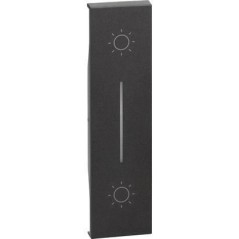 Cover per pulsante non interbloccato Living Now K4036 Nero BTICINO KG05L