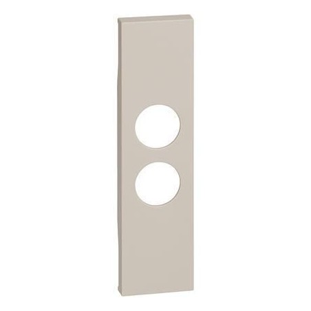 Cover Living Now per presa TV-SAT 1 Modulo sabbia BTICINO KM09