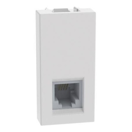Presa telefonica RJ11 tipo K10 1 modulo bianca MatixGO BTICINO JW4258RJ11