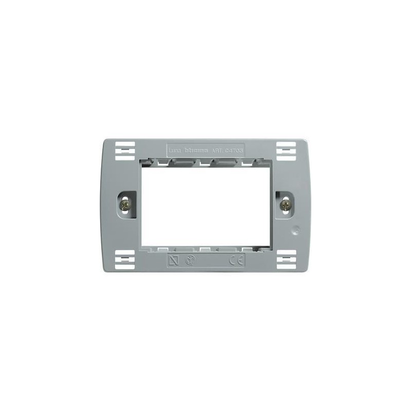 SUPPORTO 3 MODULI LUNA BTICINO C4703
