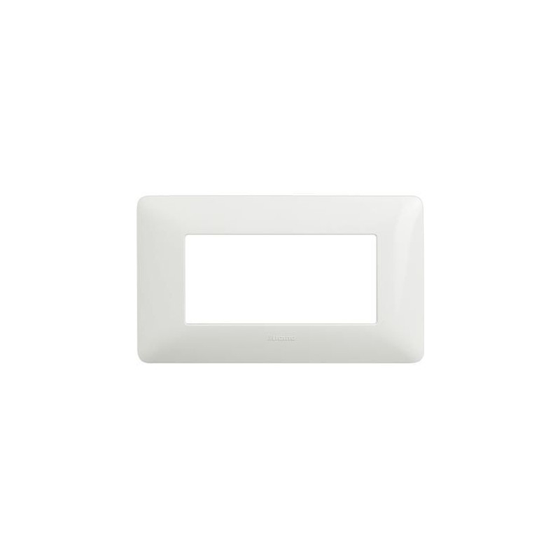 Placca Matix 4 moduli bianca BTICINO AM4804BBN Placca Matix 4 moduli bianca BTICINO AM4804BBN