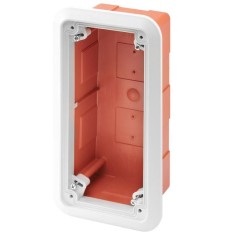 Cassetta incasso verticale per prese interbloccate GEWISS GW66683N Cassetta incasso verticale per prese interbloccate GEWISS GW66683N