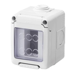 Contenitore per apparecchi System stagno 1 posto IP55 GEWISS GW27041