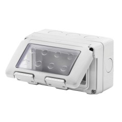 Contenitore per apparecchi System stagno 4 posti IP55 GEWISS GW27044