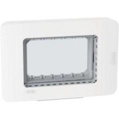 Placca stagna IP55 3 moduli bianca MatixGO BTICINO 28603W