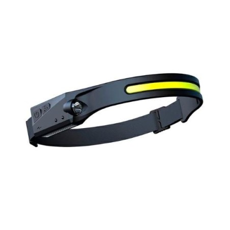 Lampada Frontale a LED con interruttore 5W Ricaricabile VELAMP IH524