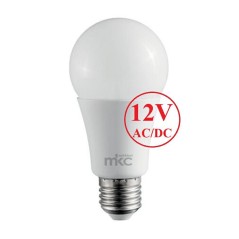 Lampadina LED Goccia A60 attacco E27 12W 4000K 12V AC/DC MELCHIONI 499048442