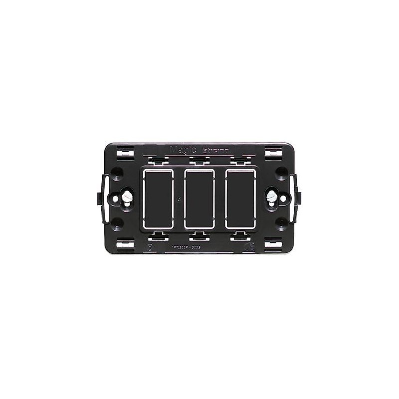 SUPPORTO 3 MODULI MAGIC BTICINO 503R SUPPORTO 3 MODULI MAGIC BTICINO 503R