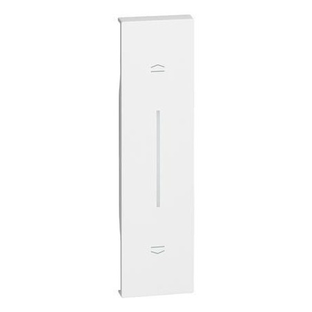 Cover Living Now per Pulsante interbloccato Tapparelle Bianco BTICINO KW05