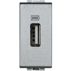 Caricatore USB tensione 5 Vd.c LivingLight tech BTICINO NT4285C1