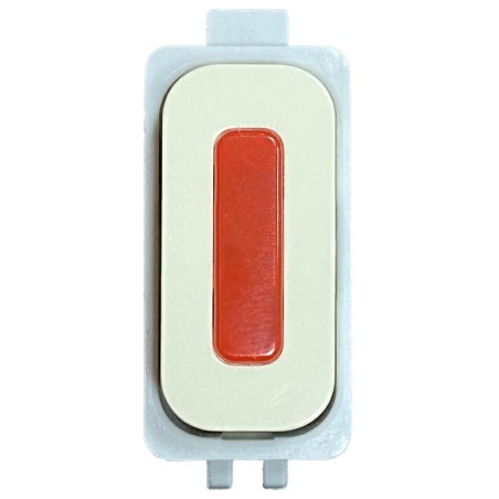 SEGNALATORE ROSSO 12V BIANCO GL 2000 LEGRAND 65080