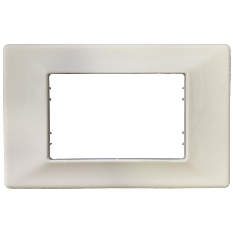 Placca ERGO 3 Moduli Bianca Abs LEGRAND 70306 Placca ERGO 3 Moduli Bianca Abs LEGRAND 70306