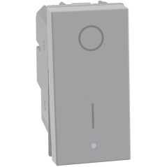 Interruttore bipolare basculante 2P 16AX 1 modulo grigio MatixGO BTICINO JG4002