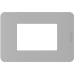 Placca 3 moduli grigio MatixGO BTICINO JA4803JG