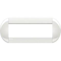 Livinglight Placca Tonda 7 Moduli Colore Bianco BTICINO LNB4807BI