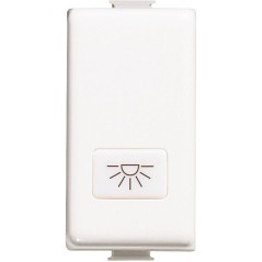 Copritasto Matix con simbologia lampada bianco BTICINO AM5921A