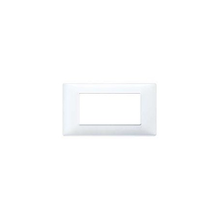 Plana placca 4 moduli colore bianco VIMAR 14654.01