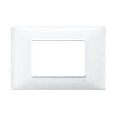 Plana placca 3 moduli colore bianco VIMAR 14653.01