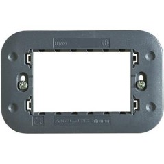 Axolute Supporto 3 moduli BTICINO H4703