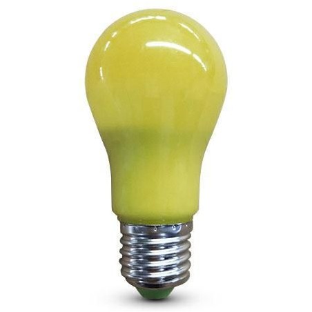 LAMPADINA GOCCIA LED DURALAMP 6W GIALLA ATTACCO E27 LA55Y