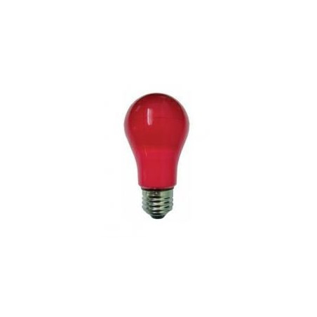 LAMPADINA GOCCIA LED DURALAMP 6W ROSSA ATTACCO E27 LA55R