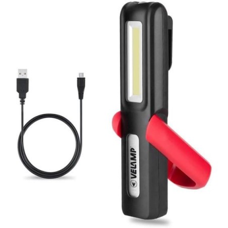 Torcia LED da Lavoro con Gancio High Power 2x3W VELAMP IR471