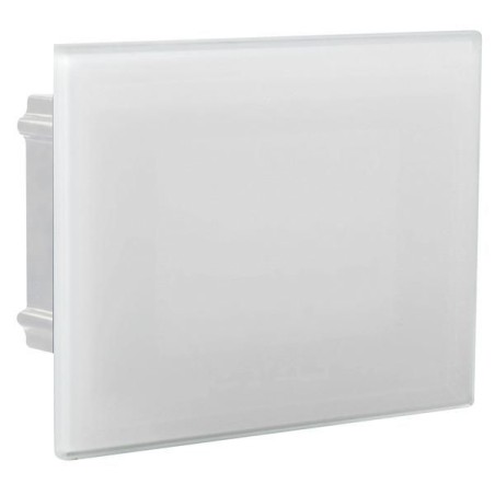 Segnapasso LED in vetro Tricolor per Scatola 503 IP65 LIFE 39.9PL5004WCFN