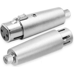 Adattatore microfonico XLR presa 3 poli a Presa RCA MATSUYAMA VS355