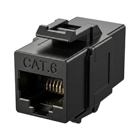 Accoppiatore di rete da pannello RJ45 UTP Cat.6 Nero KONELCO GBC 59632340
