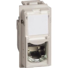 Presa Living Now RJ45 Toolless UTP CAT.6 Sabbia BTICINO KM4279C6