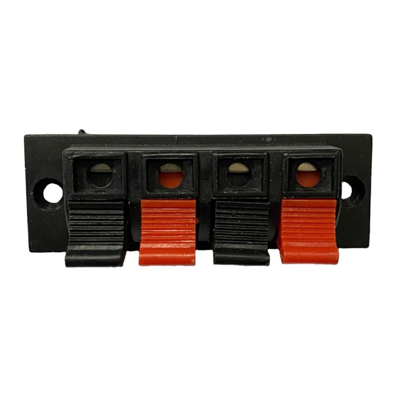 MORSETTO RETTANGOLARE 4 POLI PER CASSE ACUSTICHE MELCHIONI 433329822