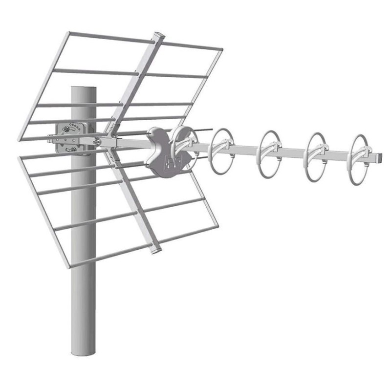 ANTENNA DIGITALE TERRESTRE HD UHF FRACARRO ALPHA5HD 5G 213240 ANTENNA DIGITALE TERRESTRE HD UHF FRACARRO ALPHA5HD 5G 213240