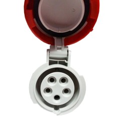 Presa mobile 3P+N+T 16A IP67 rossa 380V GEWISS GW62031H
