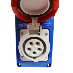 Presa interbloccata verticale 3P+N+T 16A senza fondo GEWISS GW66309N