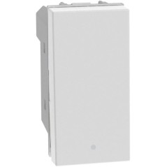 Interruttore basculante 1P 10AX 1 modulo bianco MatixGO BTICINO JW4001